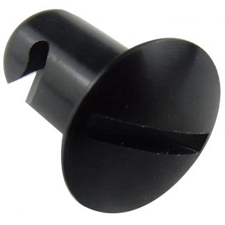 Zhus 7/16 Aluminium Oval Head Fastener Black