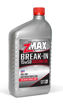 zMAX 15w50 Break-In Racing Oil
