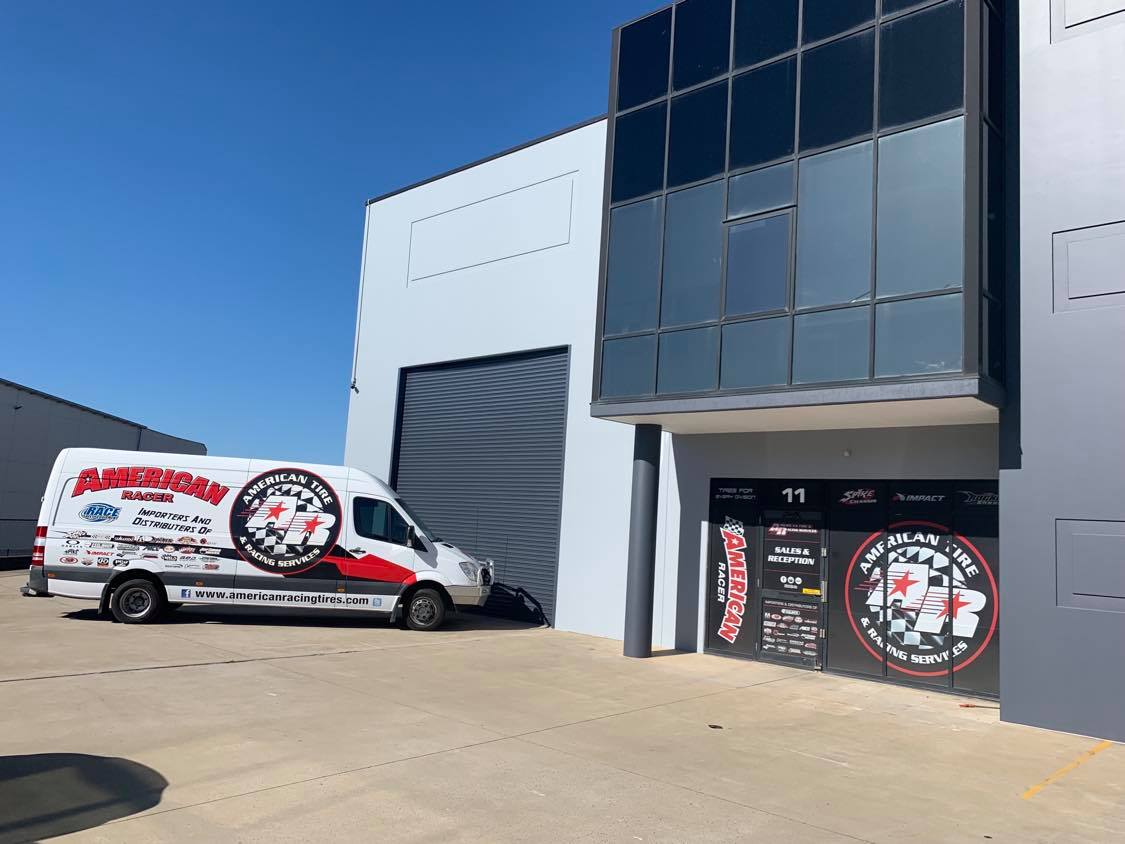 The American Tire and Racing Services shop front